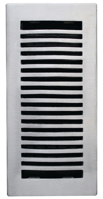 IMPERIAL Imperial RG3288 Floor Register, 4 in H Duct Opening, Polystyrene, 10 in W Duct Opening PLUMBING, HEATING & VENTILATION IMPERIAL