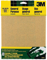 3M 3M 9005 Sandpaper Sheet, 11 in L, 9 in W, Aluminum Oxide Abrasive, Paper Backing PAINT 3M