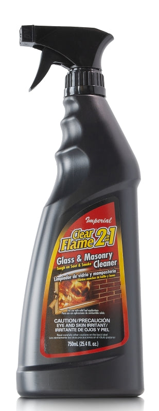IMPERIAL Imperial KK0330-A Glass and Masonry Cleaner, Clear Flame, 25 fl-oz CLEANING & JANITORIAL SUPPLIES IMPERIAL