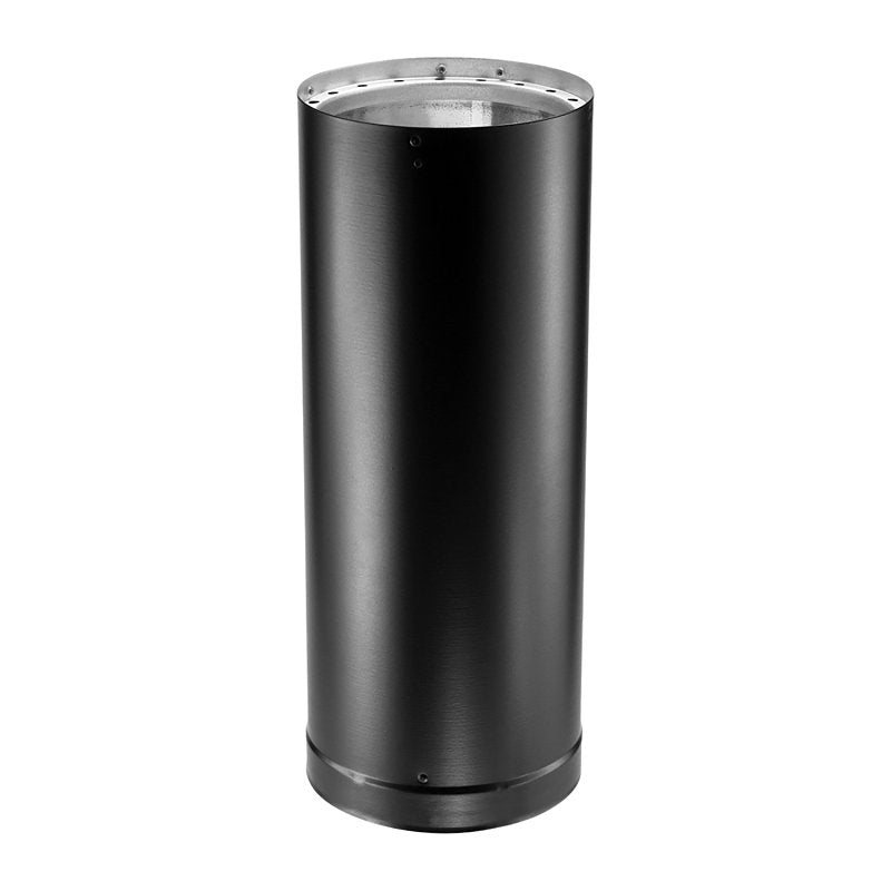 DURAVENT, INC DuraVent DVL 6DVL-24 Double Wall Stove Pipe, 24 in L, Black