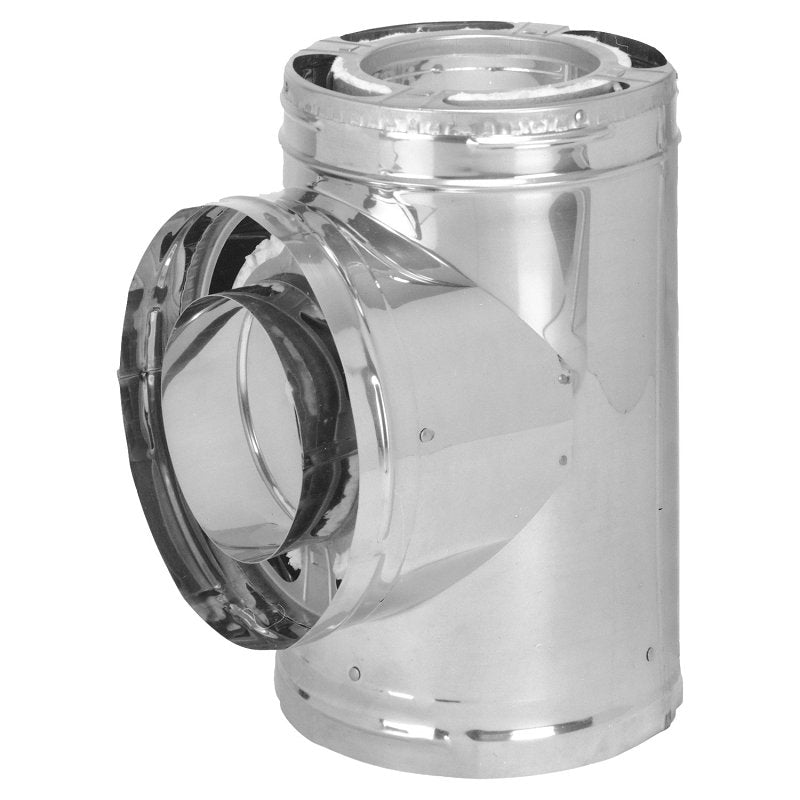DURAVENT, INC DuraVent 6DP-T Tee, 6 in, Steel, Galvanized