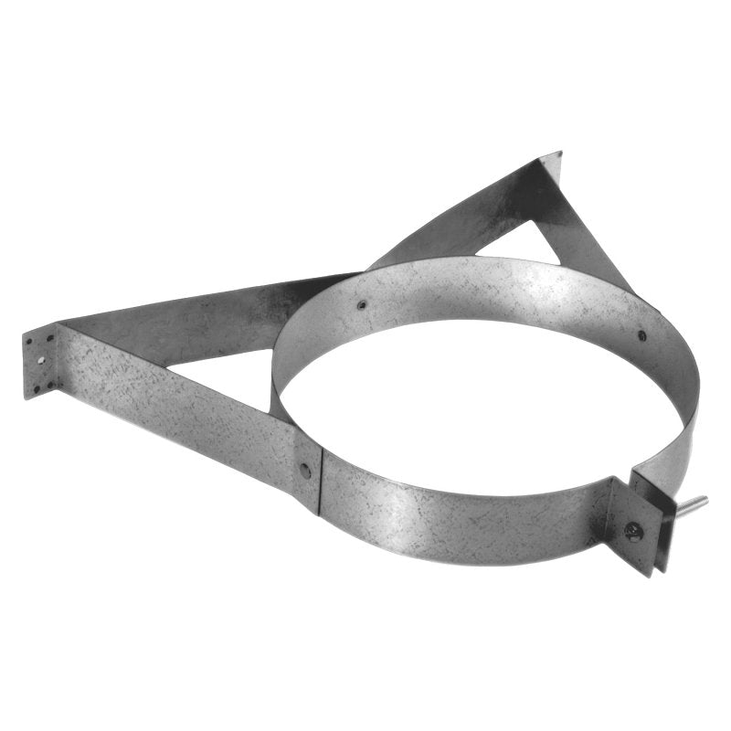 DURAVENT, INC DuraVent DuraPlus 2443297 Series 6DP-WS Wall Strap, Steel, Galvanized, For: DuraPlus All Chimney