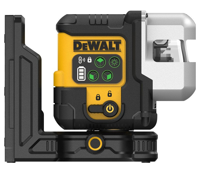 DEWALT DEWALT DCLE14301GB Line Laser Base Kit, 100 ft Without Detector, 260 ft with Detector, +/-1/8 in Accuracy, Green Laser