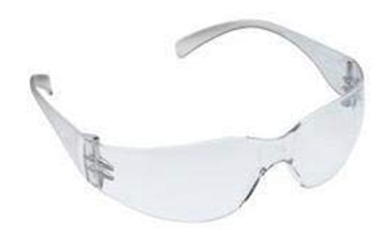 3M 3M Virtua Series 11326-00000-20 Protective Eyewear, Hard-Coated, Scratch-Resistant Lens, Polycarbonate Lens, Clear Frame