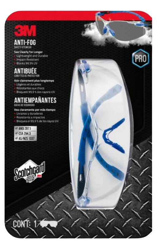 3M Scotchgard 47210H1-VDC-PS Anti-Fog Goggle with Scotchgard Protector, Universal, Wraparound Frame, Polycarbonate Frame CLOTHING, FOOTWEAR & SAFETY GEAR 3M