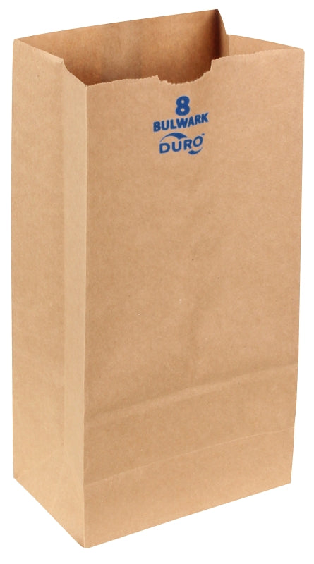 DURO BAG Duro Bag 71008 Series Heavy-Duty SOS Bag, 4-1/8 in W, 6-1/8 in L, Virgin Paper, Kraft