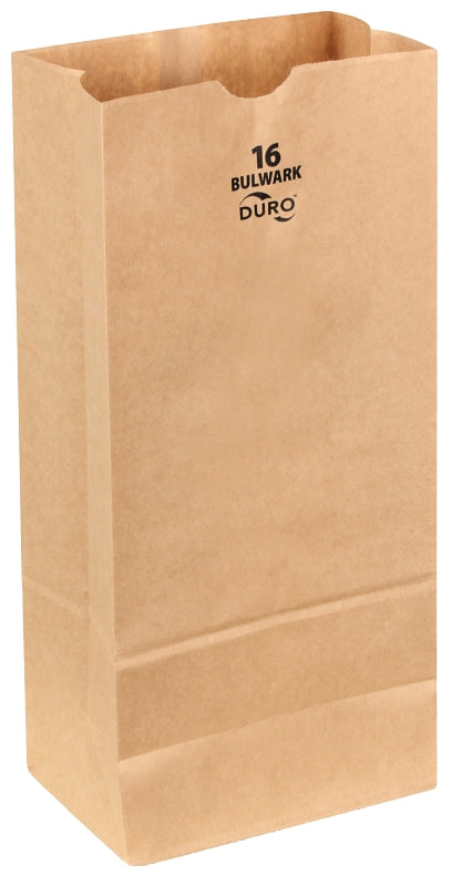 DURO BAG Duro Bag 71016 Series Heavy-Duty SOS Bag, 4-13/16 in W, 7-3/4 in L, Virgin Paper, Kraft