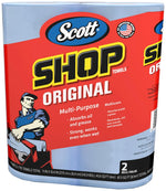 SCOTTS Scott 75040 Shop Towel, Paper, Blue AUTOMOTIVE SCOTTS