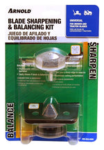 ARNOLD Arnold 490-850-0006/BSK1 Blade Balancer and Sharpener Kit, For: Mower and Tractor Blades