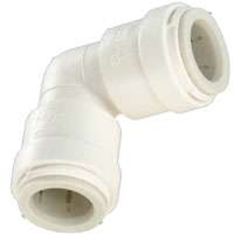 WATTS Watts 3517-08/P-420 Union Pipe Elbow, 3/8 in, 90 deg Angle, Plastic, Off-White, 100 psi Pressure PLUMBING, HEATING & VENTILATION WATTS