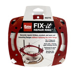 OATEY Oatey 42775 Fix-it Flange Repair Ring, Steel, Red, Painted, For: All Flange and Toilet Installations
