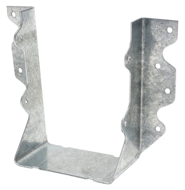 SIMPSON STRONG-TIE Simpson Strong-Tie U U46 Joist Hanger, 4-7/8 in H, 2 in D, 3-9/16 in W, Steel, Galvanized/Zinc, Face Mounting