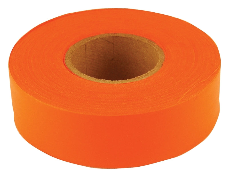 CH HANSON CH Hanson 17022 Flagging Tape, 300 ft L, 1-3/16 in W, Orange, Polyethylene