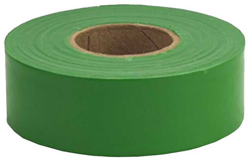 CH HANSON CH Hanson 17026 Flagging Tape, 300 ft L, 1-3/16 in W, Green, Polyethylene TOOLS CH HANSON