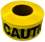 CH HANSON CH Hanson 19000 Barricade Safety Tape, 3 in W, 1000 ft L, Yellow, Polyethylene TOOLS CH HANSON