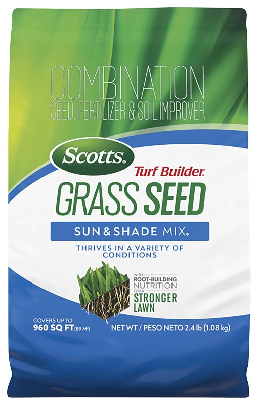 SCOTTS Scotts Turf Builder 18054 Grass Seed, 2.4 lb Bag