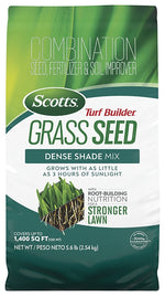 SCOTTS Scotts Turf Builder 18061 4-0-0 Grass Seed, Dense Shade, 5.6 lb Bag