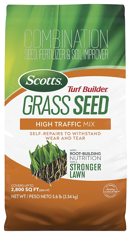 SCOTTS Scotts Turf Builder 18045 Grass Seed, 5.6 lb Bag