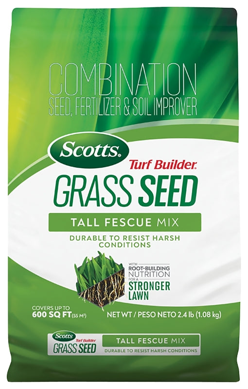 SCOTTS Scotts Turf Builder 18046 Tall Fescue Grass Seed, 2.4 lb Bag