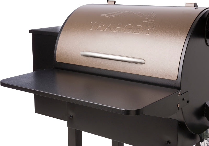 TRAEGER Traeger BAC362 Front Shelf, Folding, Steel, Powder-Coated, For: 22 Series Models