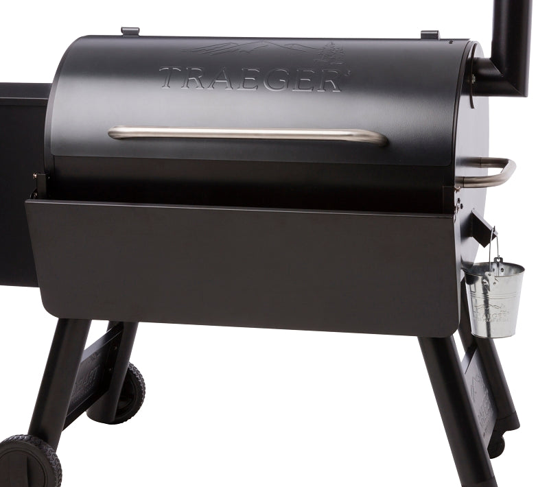 TRAEGER Traeger BAC363 Folding Front Shelf, Steel, Powder-Coated, For: 34 Series Models OUTDOOR LIVING & POWER EQUIPMENT TRAEGER