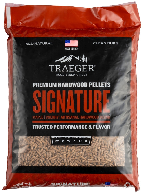 TRAEGER Traeger PEL331 Signature Blend Wood Pellet, Hardwood, 20 lb Bag OUTDOOR LIVING & POWER EQUIPMENT TRAEGER