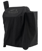 TRAEGER Traeger Pro 575 BAC503 Full Length Grill Cover, 23-1/2 in W, 35.12 in D, 42 in H, Polyester, Black