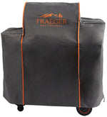 TRAEGER Traeger BAC359 Grill Cover, 11-1/2 in W, 3.13 in D, 10-1/2 in H, Vinyl, Gray OUTDOOR LIVING & POWER EQUIPMENT TRAEGER