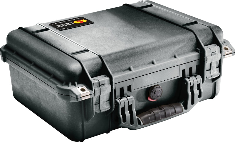 PELICAN PRODUCTS INC Pelican 1400WF Protector Case with Polyurethane Foam, 13.37 in L, 11.62 in W, 6 in H, Polypropylene, Black APPLIANCES & ELECTRONICS PELICAN PRODUCTS INC