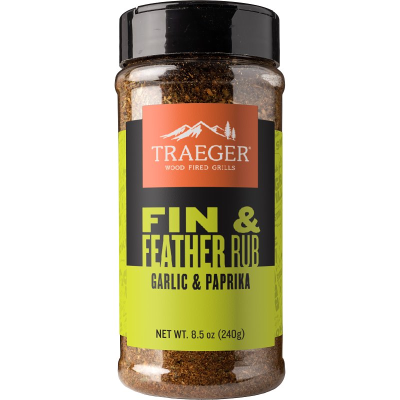 TRAEGER Traeger SPC261 Seasoning, Fin and Feather Rub, 10.1 oz Tin OUTDOOR LIVING & POWER EQUIPMENT TRAEGER