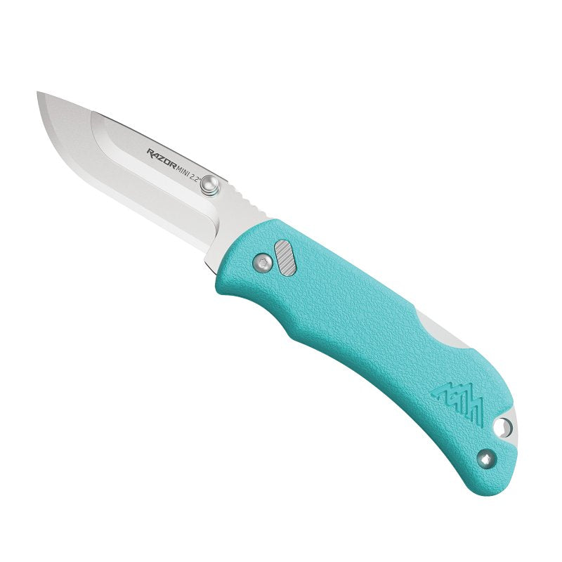 OUTDOOR EDGE CUTLERY Outdoor Edge RazorMini, RazorSafe Series RMS22-2C Folding Pocket Knife, 2.2 in L Blade, Stainless Steel Blade