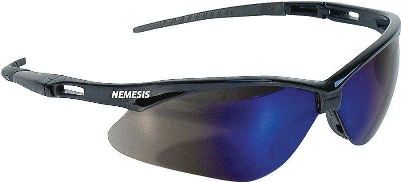 ANSELL HEALTHCARE PRODU KleenGuard Nemesis Series 14481 Universal Safety Glasses, Unisex, Mirror Lens, Polycarbonate Lens, Wraparound Frame