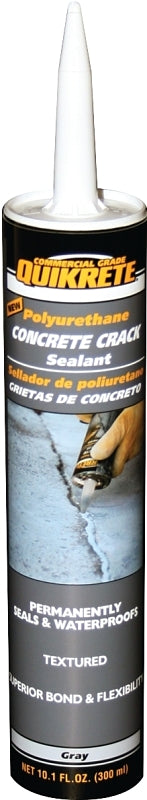 QUIKRETE Quikrete 8620-17 Crack Sealant, Gray, 10.1 oz Caulking Tube PAINT QUIKRETE