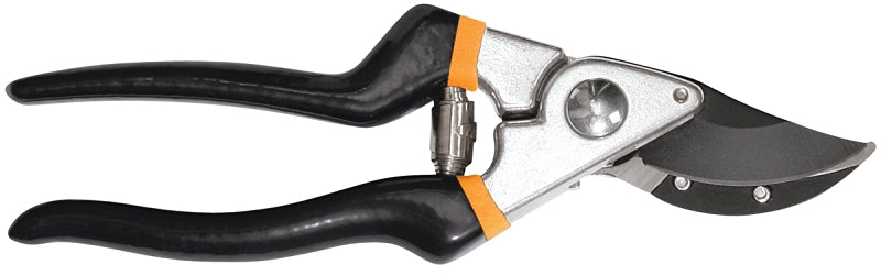 FISKARS Fiskars 96886966J Pruning Shear, 1/2 in Cutting Capacity, Steel Blade, Bypass Blade, Comfort-Grip Handle, 8 in OAL