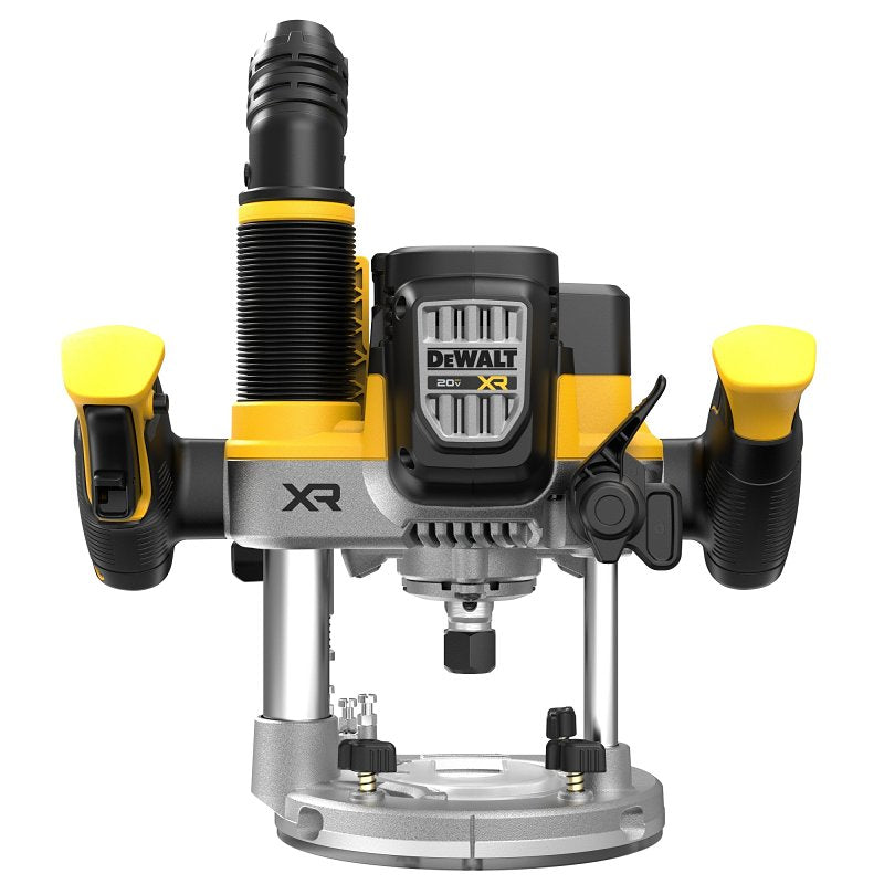DEWALT DEWALT MAX XR Series DCW620B Cordless Plunge Router, Tool Only, 20 V, 2-1/2 in Max Cutter Dia, 1/4, 1/2 in Collet TOOLS DEWALT
