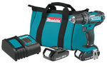 MAKITA Makita LXT XFD10SY Driver Drill Kit, Battery Included, 18 V, 1.5 Ah, 1/2 in Chuck, Ratcheting Chuck