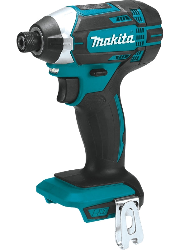 MAKITA Makita XDT11Z Impact Driver, Tool Only, 18 V, 1/4 in Drive, Hex Drive, 0 to 3500 ipm, 0 to 2900 rpm Speed