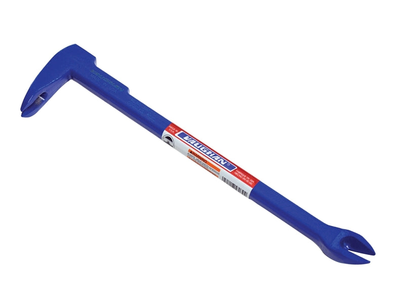 MARSHALLTOWN Vaughan 57021 Nail Puller, 7-3/4 in L, Flat Claw Tip, Steel, Black, 1/2 in Dia, 2 in W TOOLS MARSHALLTOWN