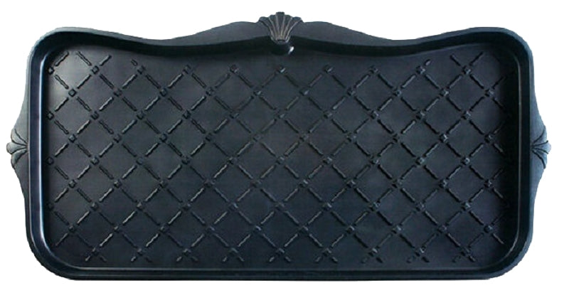 MULTY INDUSTRIES Multy Home Majestic MT1000019 Boot Tray, Black, 15 in L, 30 in W HOUSEWARES MULTY INDUSTRIES