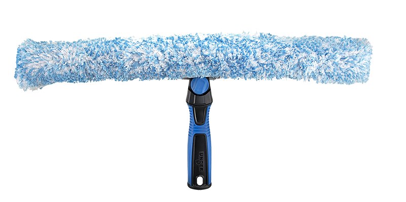 UNGER INDUSTRIAL Unger Professional 985520 Swivel Window Scrubber, 18 in L Head, Plastic Head CLEANING & JANITORIAL SUPPLIES UNGER INDUSTRIAL