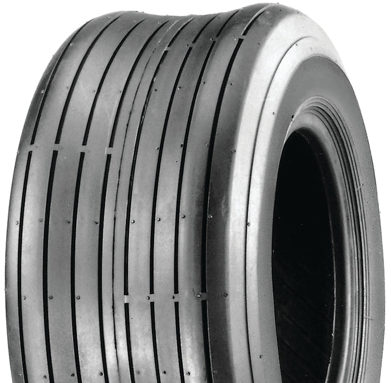 MARTIN WHEEL MARTIN Wheel 658-4R-I/2R-I Lawn Mower Tire, Tubeless, For: 8 x 5-3/8 in Rim Mower Decks Front Casters