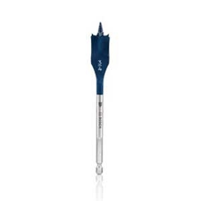 BOSCH Bosch Daredevil DSB1017 Spade Drill Bit, 1-1/4 in Dia, 6 in OAL, 1-Flute, 1/4 in Dia Shank, Hex Shank