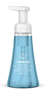 METHOD method 365 Foaming Hand Wash, Light Blue, Sea Minerals, 10 oz Bottle