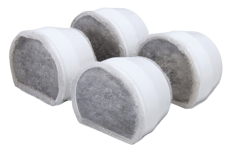 PETSAFE PetSafe 13906 Replacement Filter, Carbon, For: Drinkwell Avalon, Pagoda, Sedona, Seascape, 2 gal Fountain