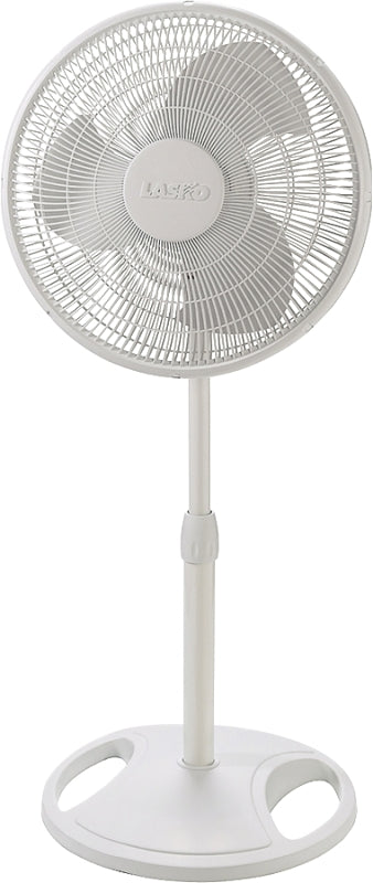 LASKO Lasko 2520 Oscillating Stand Fan, 120 V, 16 in Dia Blade, Plastic Housing Material, White