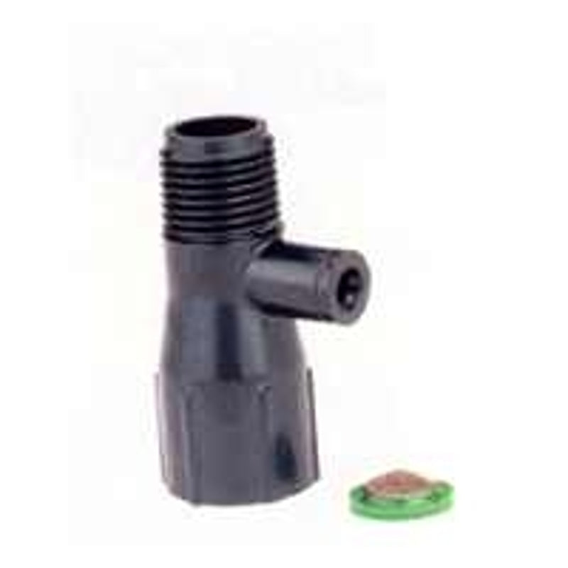 RAINDRIP Raindrip R338CT Tap Off Adapter, Black/Blue, For: 1/2 in Sprinkler Risers LAWN & GARDEN RAINDRIP