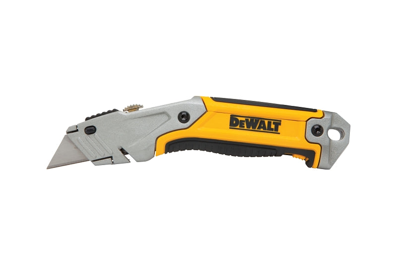 DEWALT DEWALT DWHT10046 Utility Knife, 2-1/2 in L Blade, 1-1/4 in W Blade, Carbon Steel Blade, Ergonomic Handle TOOLS DEWALT