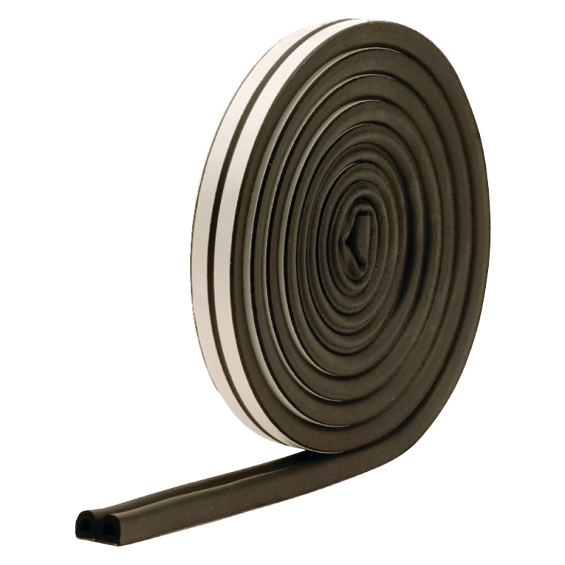 M-D M-D 01025 Weatherstrip Tape, 11/32 in W, 17 ft L, EPDM Rubber, Black HARDWARE & FARM SUPPLIES M-D