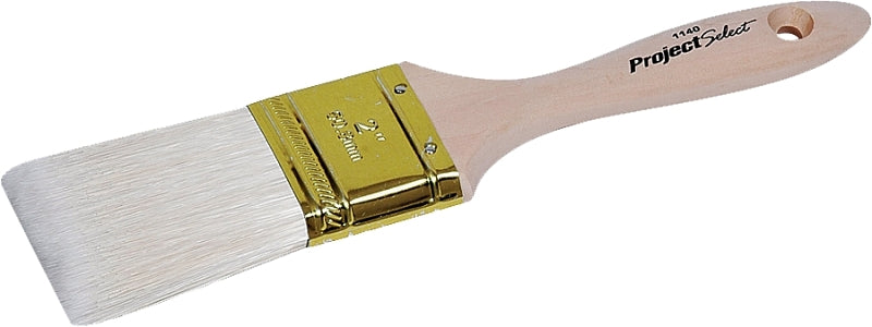 LINZER Linzer WC 1140-2 Paint Brush, 2 in W, 2-3/4 in L Bristle, Varnish Handle PAINT LINZER