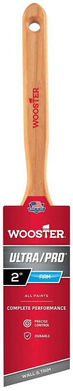 WOOSTER BRUSH Wooster 4174-2 Paint Brush, Purple/Sable Brown, Sealed Maple Wood Handle, 2 in W, 2-11/16 in L Bristle, Sash Handle